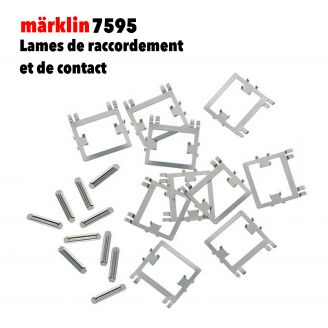 Lames de raccordement et de contact - MARKLIN 7595 - HO 1/87 