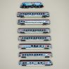 Coffret train de voyageurs avec Rh 1116 "Railjet/Klimaticket", ÖBB, Ep VI - HOBBYTRAIN H25226 - N 1/160