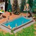 Piscine avec plongeoir pour jardin maison -HO-1/87-VOLLMER 3809