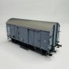 Wagon couvert 2 essieux type KF, "Europ", Sncf, Ep III - BRAWA 50739 - HO 1/87