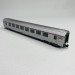 Voiture inox TEE "Cisalpin" Paris - Milan, Sncf, Ep IV - ARNOLD HN4443 - N1/160