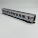 Voiture inox TEE "Cisalpin" Paris - Milan, Sncf, Ep IV - ARNOLD HN4442 - N 1/160