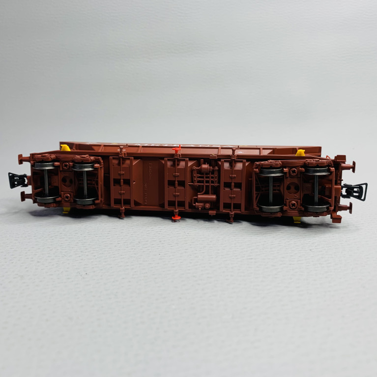 Wagon Trémie type TT5 en peinture rouge oxyde, "Metransa", RENFE, Ep IV - ELECTROTREN HE6068 - HO 1/87