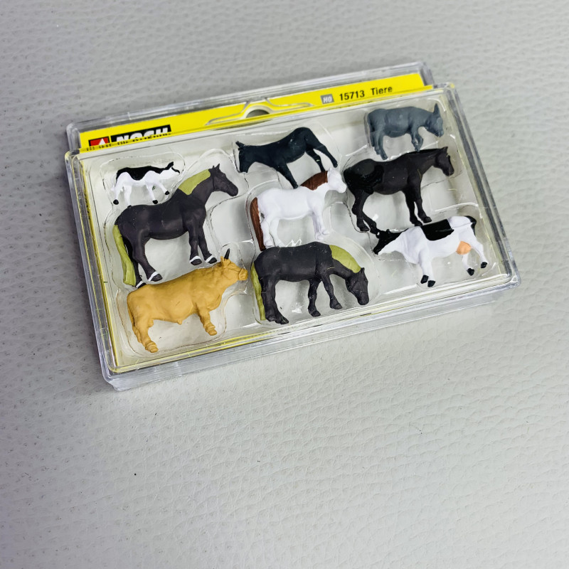 Animaux à la ferme - NO 36711 - Noch - Figurines / Scenettes - Easy Animaux à la ferme - NO 36711 - Noch - Figurines / Scenettes - Easy