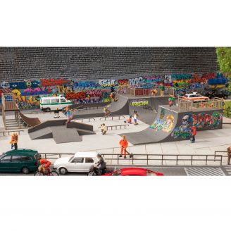 Skate park animé - NOCH 66834 - HO 1/87