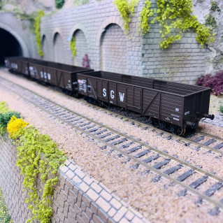 NEUF****** REE MODELES HO WB-854-1 - WAGON TP TOMBEREAU SGW