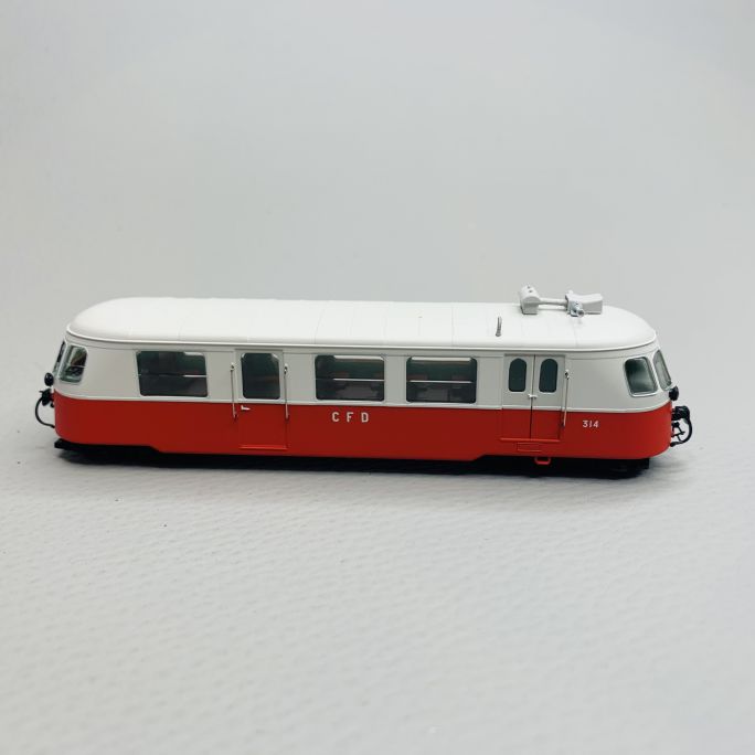 Autorail Billard A80d 314, CFDT, Ep III - REE VM002S, Digital Son - HOm et HOe 1/87