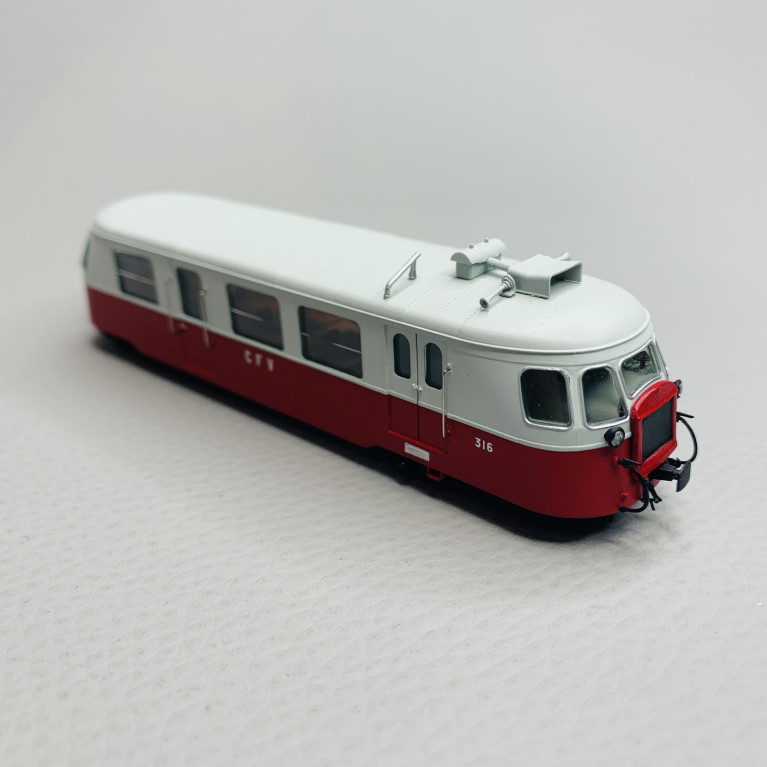 Autorail Billard A80d 316, CFDT, EpV-VI digital son - REE VM004S - HOm et HOe 1/87