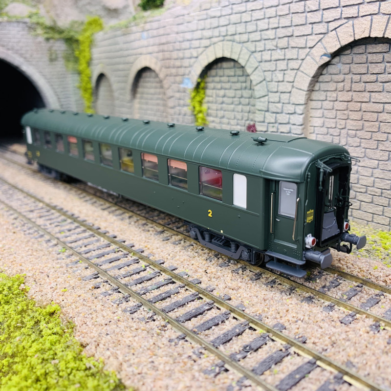 Voiture De Tourisme Bachmann 14201 Pennsylvania - Échelle HO, Pré-peinte, éclairage