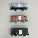 Coffret de 3 wagons marchandises couverts K3, CFF, Ep. III - MARKLIN 46568 - HO 1/87