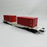 Wagon porte-conteneurs, AAE, Ep VI - ROCO 77345 - HO 1/87