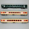 Coffret 3 voitures voyageurs n°2 : « Jaffa-Express », ÖBB, Ep IV - ROCO 6200027 - HO 1/87