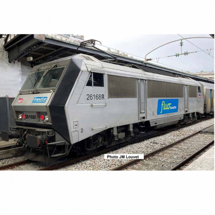Locomotive électrique BB 26000 Fluo Grand Est, Sncf,  Ep VI - PIKO 96151 - HO 1/87