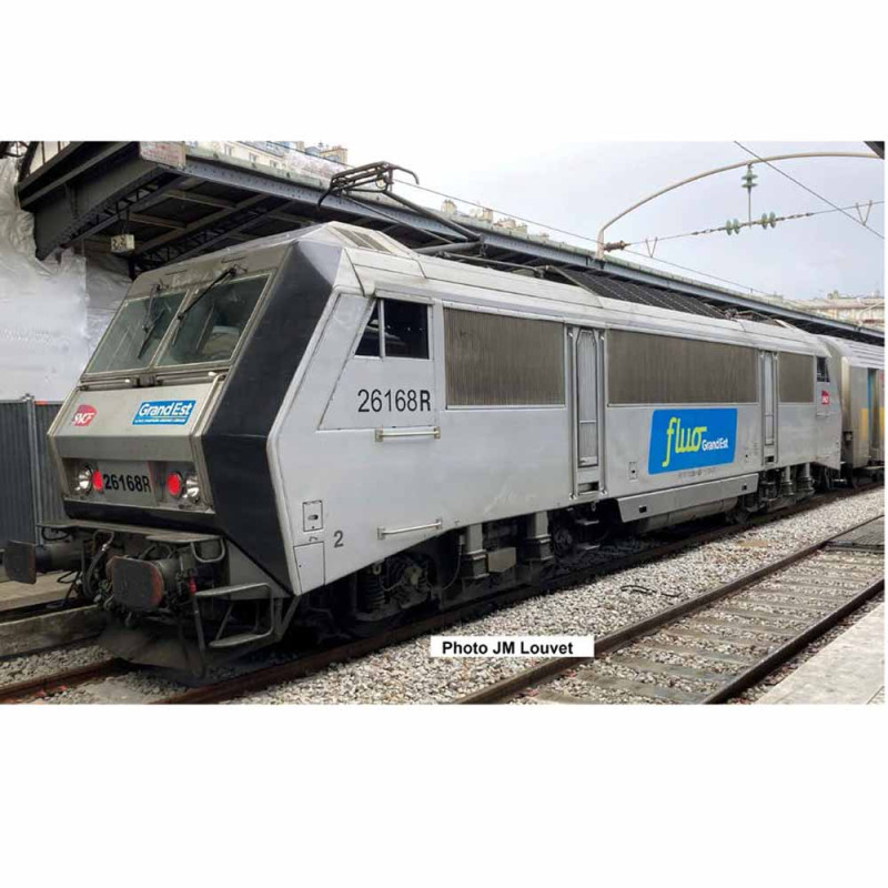 Locomotive électrique BB 26000 Fluo Grand Est, Sncf, Ep VI - PIKO 96151 - HO 1/87 Locomotive électrique BB 26000 Fluo Grand Est, Sncf, Ep VI - PIKO 96151 - HO 1/87