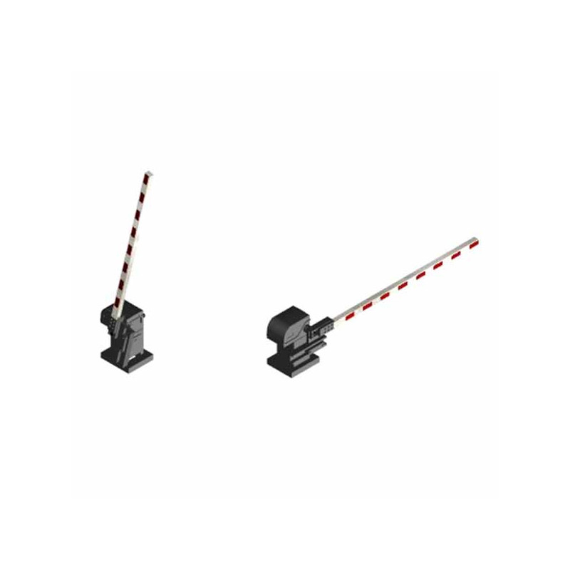 Passage à niveau français à moteur lent "KIT", Sncf - NTrail45 PNSAL2+ - HO 1/87