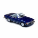 Mercedes SL (R107) cabriolet bleu noir métallisé, 1971 - PCX 870483 - HO 1/87