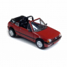 Peugeot 205 CTI, cabriolet rouge Vallelunga - SAI / PCX87 6333 - 1/87