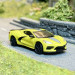 Chevrolet Corvette C8, jaune et noir, 2019 - PCX 870672 - HO 1/87