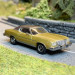 Ford Gran Torino, toit brun, or - BREKINA 19728 - 1/87