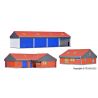 Garages pour camions avec bureaux - KIBRI 39211 - HO 1/87