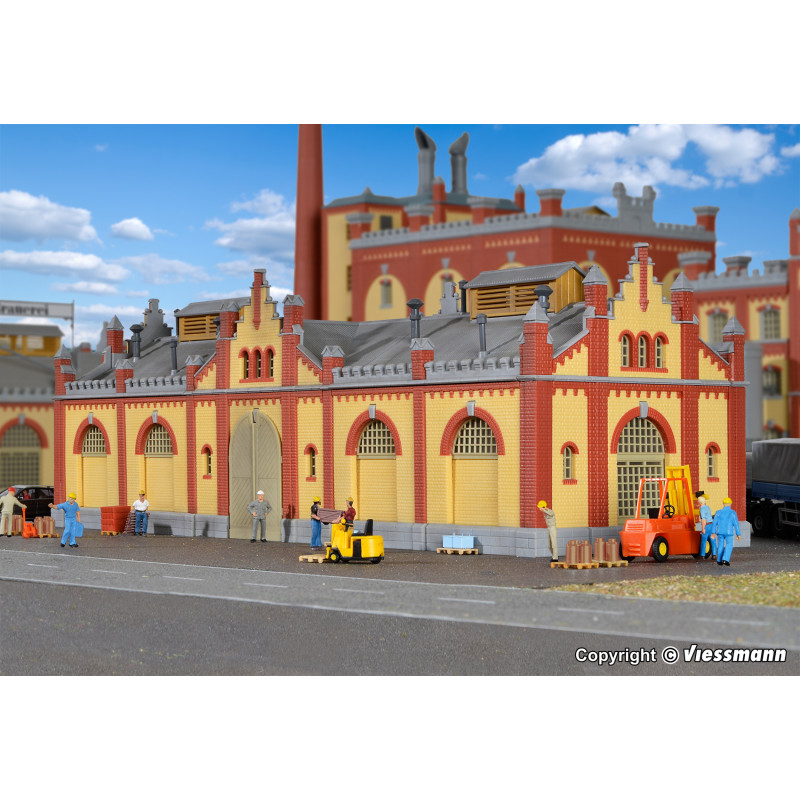 Halle de stockage de brasserie - KIBRI 39217 - HO 1/87