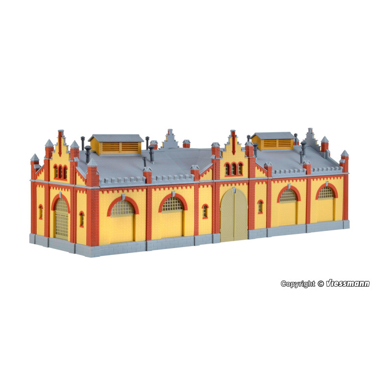 Halle de stockage de brasserie - KIBRI 39217 - HO 1/87