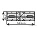 Halle de stockage de brasserie - KIBRI 39217 - HO 1/87