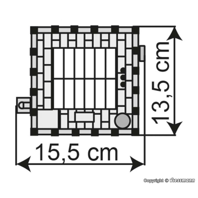 Extension de la brasserie - KIBRI 39827 - HO 1/87