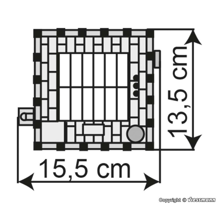 Extension de la brasserie - KIBRI 39827 - HO 1/87