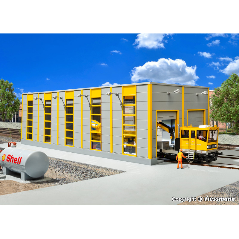 Kit Rotonde Pour Train Miniature HO Volmer 5758, à Construire, 5 Portes, Occasion