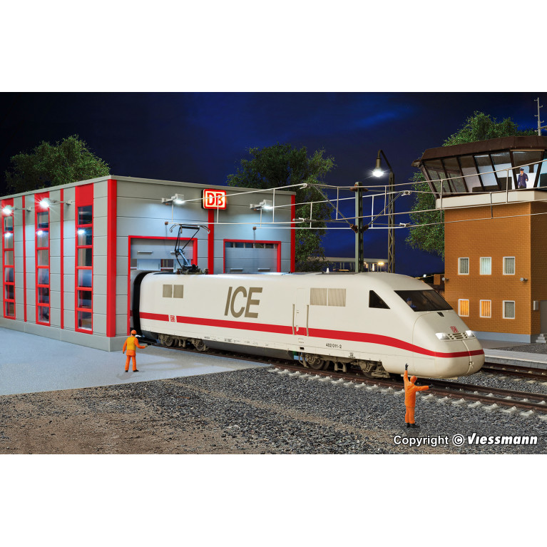 Hangar de maintenance moderne DB, KIBRI 39256 - HO 1/87