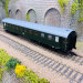 Voiture de train express standard 2ème classe, DR, Ep III - ROCO 74862 - HO 1/87