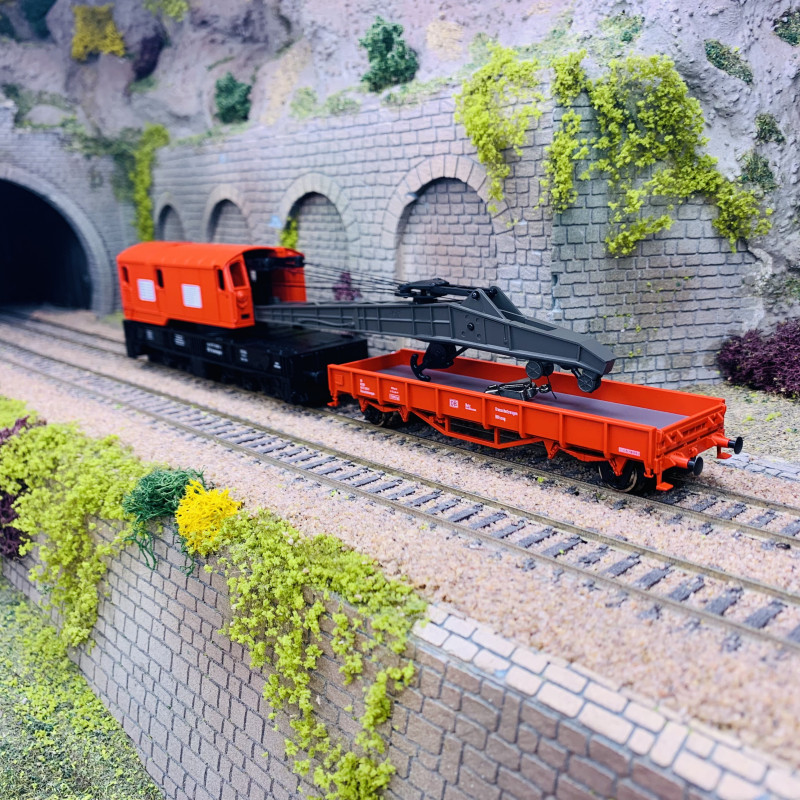 LIMA WAGON GRUE + Wagon Porte Fleche De La Db - Echelle H0 1/87 EUR 16