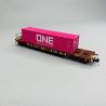 Wagon porte-conteneurs "ONE", AAE, Ep VI - FLEISCHMANN 825059 - N 1/160