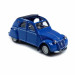 Citroën 2 CV AZLP 1958 bleu glacier, capote avec conducteur - SAI 1609 - HO 1/87