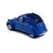 Citroën 2 CV AZLP 1958 bleu glacier, capote avec conducteur - SAI 1609 - HO 1/87