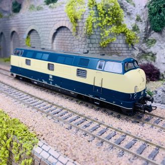 Locomotive diesel 221 124-1, DB, Ep IV, Digital Son - ROCO 71089 - HO 1/87