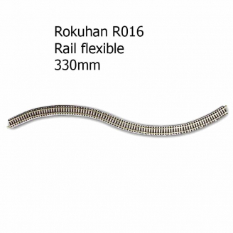 Rail flexible avec ballast, 330 mm -  ROKUHAN R016 (7297016) - Z 1/220