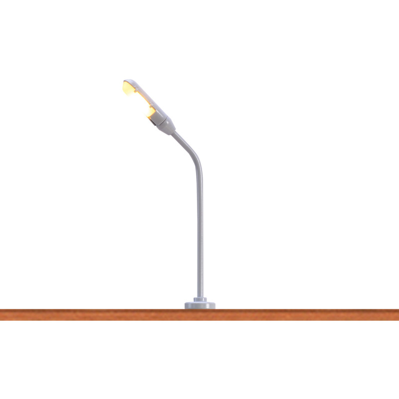 10 Lampadaires LED Pour Modélisme Ferroviaire SPORTARC - Éclairage Maquette HO