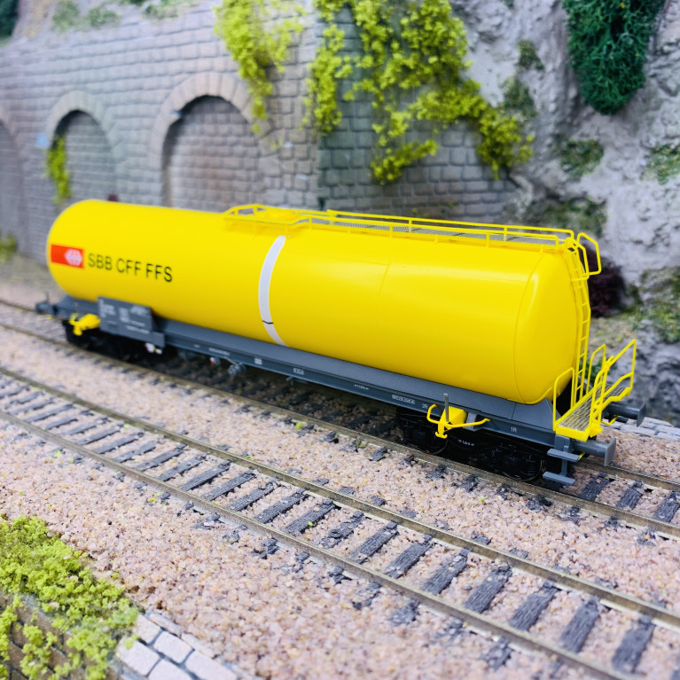 Wagon-citerne Zas, CFF, Ep VI - BRAWA 50806 - HO 1/87