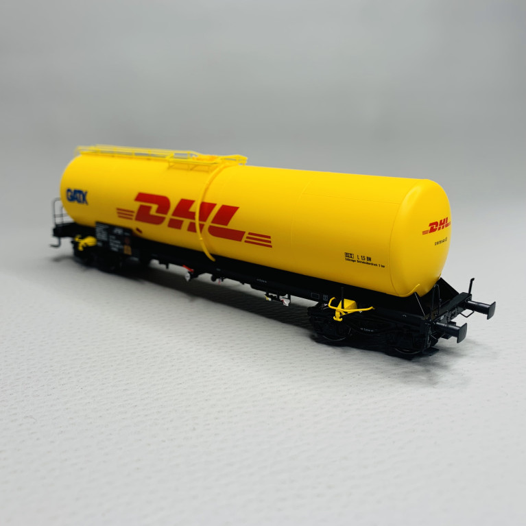 Wagon-citerne Uia "DHL", GATX, Ep VI - BRAWA 50808 - HO 1/87
