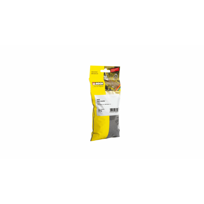 Ballast PROFI marron, 0,5-1mm, 250g - Toutes échelles - NOCH 09381
