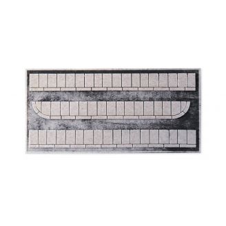 Trottoir structurel « dalles béton » 1,6 cm x 86,2 cm - NOCH 60340 - HO 1/87