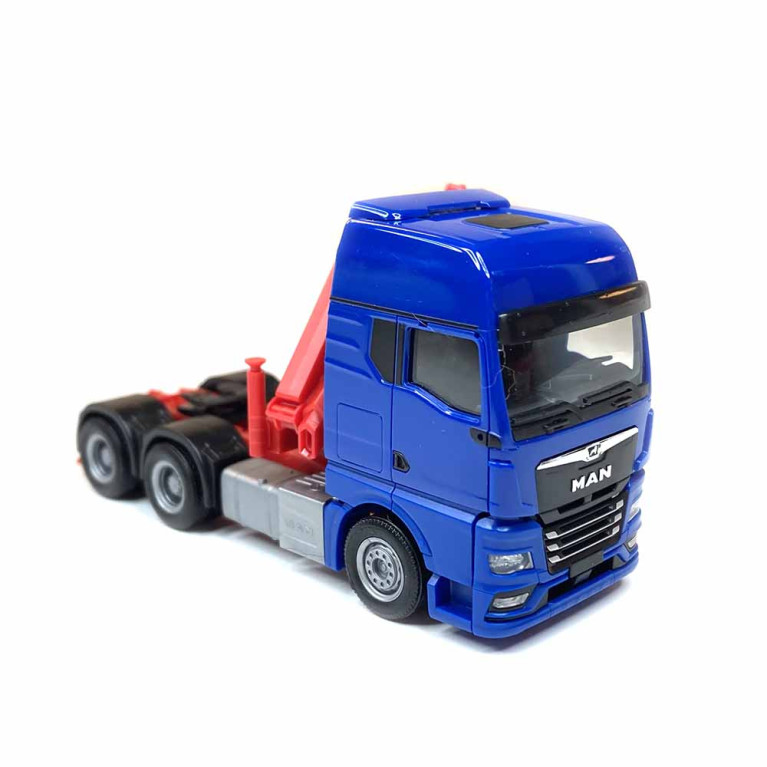 Camion Man TGX GX, 6x4 avec grue de déchargement - HERPA 313100-002 - 1/87