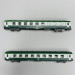 2 voitures DEV AO, B9, 2CL, logo encadré, Sncf, Ep IV - ARNOLD HN4448 - N 1/160