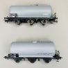 2 wagons-citernes Europ Rail, Sncf, Ep IV - JOUEF HJ6248 - HO 1/87