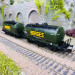 2 wagons-citernes 3 axes "Borges", RENFE, Ep III - IV - ELECTROTREN HE6052 - HO 1/87