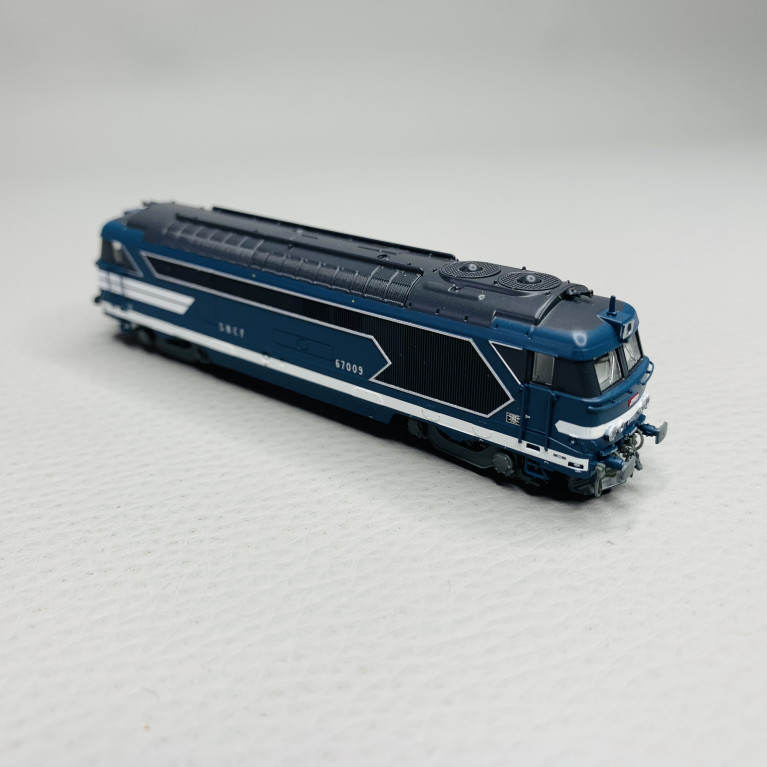 Locomotive diesel BB 67009, SNCF, Ep. IV - REE NW323 - N 1/160