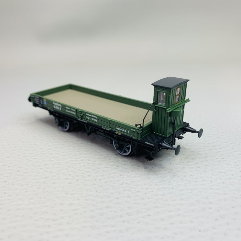 Wagon plat X, K.Bay.Sts.B., Ep I - BRAWA 48050 - HO 1/87