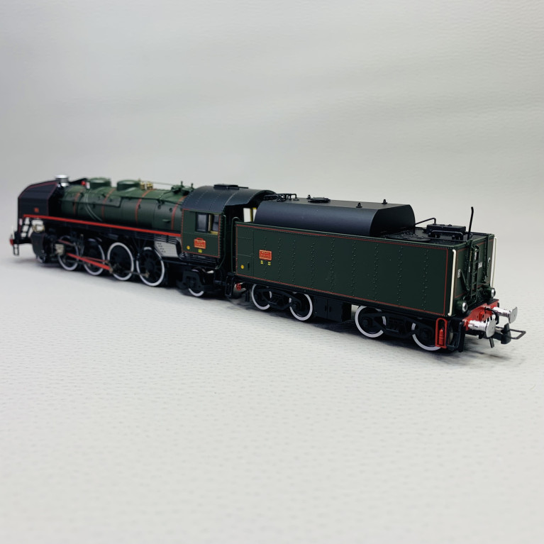 Locomotive vapeur 141 R 1244 charbon, Sncf, Ep V - JOUEF HJ2433 - HO 1/87